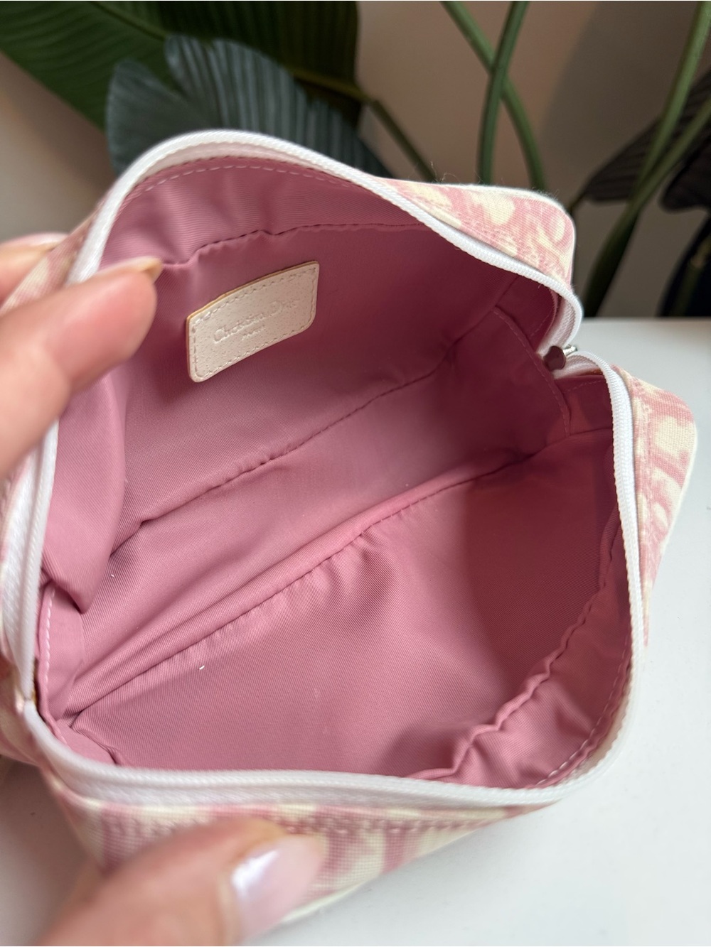 Christian Dior ‘Trotter No. 1 Coated Canvas Pouch’ - Picture 6 of 9